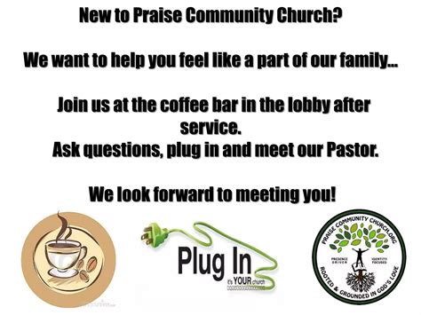 Praise Community Church Announcements 08 24-14 | PPTX