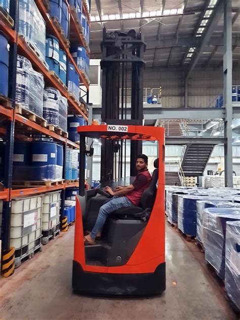 reach truck forklift training Center in kerala