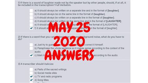 Image result for Gotranscript Correct Answers