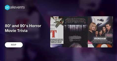 80 and 90s Horror Movie Trivia, 111 Dickerson St SE, Coeburn, VA, 2 ...