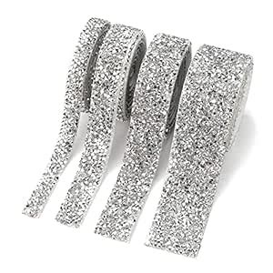 Crystal Rhinestone Ribbon 4 Yards Diamond Rhinestone Ribbon Bling ...