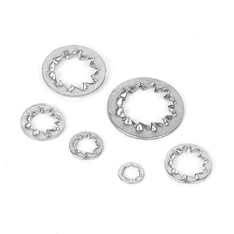 Internal Serrated Washer Set, 300Pcs M3 / M 4 / M5 / M6 / M8 / M10 ...