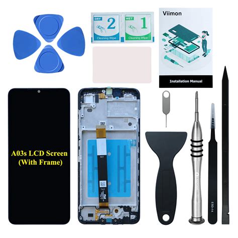 Buy Viimon for Samsung A03s OEM Screen Replacement with Frame ...