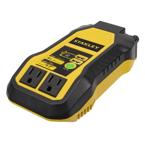 Buy STANLEY PI500S 500 W Portable Power Inverter 120 Volt for Car ...