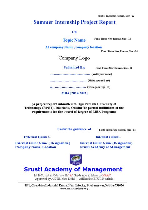 SIP Project Report MBA [2019-2021] - Company Analysis & Findings - Studocu