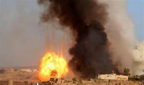 Yemen: Air raids on Houthi rebels training camp kill 20, says reports ...