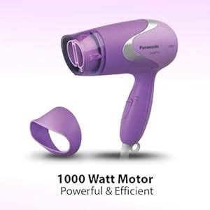 Panasonic EH-ND13-V62B 1000W Hair Dryer with Cool Air and Quick Dry ...