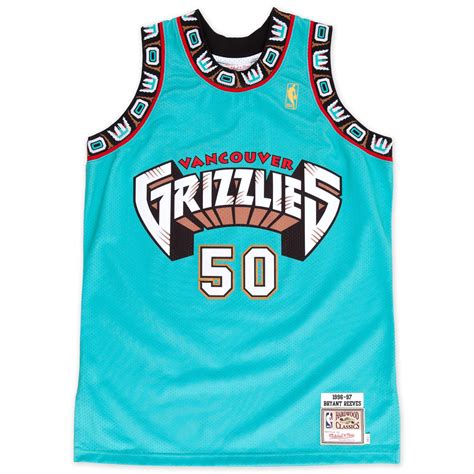 Bryant Reeves 1996-97 Authentic Jersey Vancouver Grizzlies - Shop ...