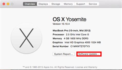 Image result for Software Update MacBook Pro