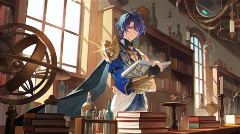 Honkai: Star Rail Dr. Ratio HD Wallpaper for Desktop by 애쉬ASH