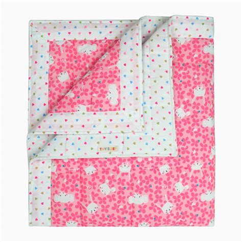 TIDY SLEEP Cotton Comforter for Baby, AC Quilt, Winter Blanket for ...