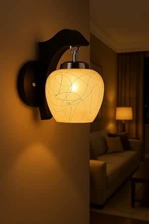 Decodelight Handcrafted Designer Wall Hanging Lamp | Multi-Color Glass ...