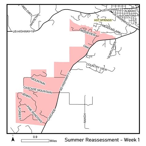 Summer Reassessment - Week 1 - Fall River County, South Dakota