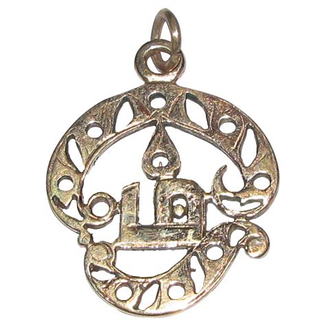 Panchalogam Tamil Om Pendant Panchaloha Aum Tamil Locket 5 Metals ...