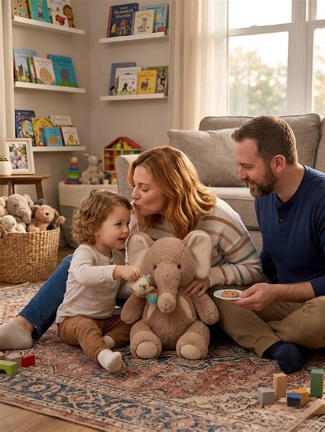Brown Elephant Plush Toy (40CM) – Premium Cuddly Stuffed Animal, Ultra ...