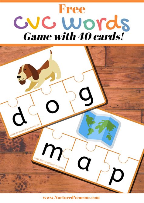 Cvc Games Free Printable