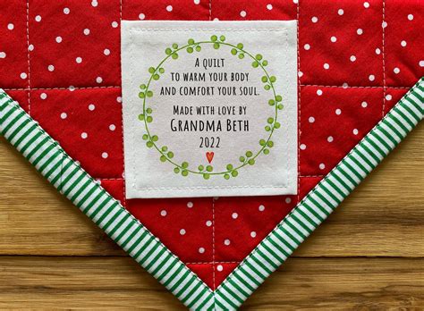 Image result for Examples of Quilt Labels