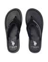 Buy Men Men Ovi 3 Slippers Black|U.S. Polo Assn. India