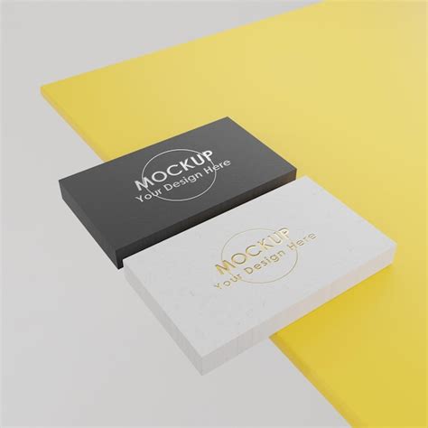 Business card with texture | Premium PSD