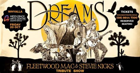 (THIS FRIDAY) WHYALLA | Dreams - Fleetwood Mac & Stevie Nicks Show at ...