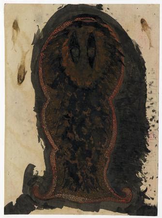 rabindranath tagore painting ,rabindranath tagore artworks ,portrait of ...