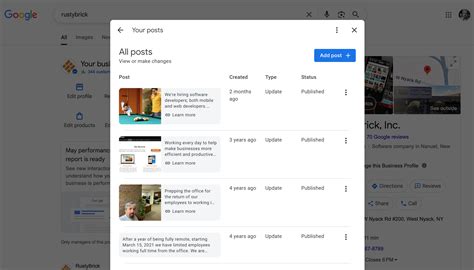 Google Rolls Out New Interface For Google Posts In Business Profiles