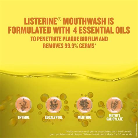 LISTERINE® Original Mouthwash | Antiseptic Mouth Rinse & Oral Care Products