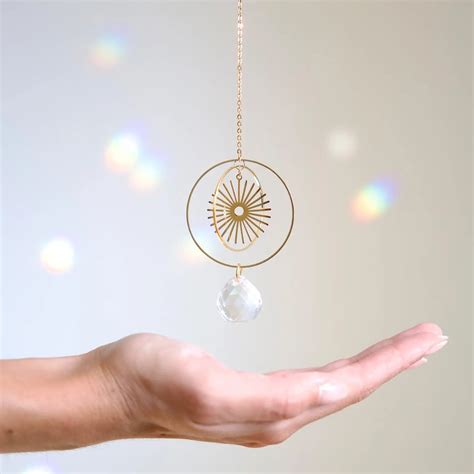 Attrape soleil Bliss - Cristal lumière - Suncatcher