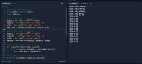 Image result for Date Range in Python