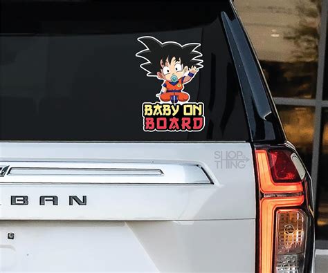 ShopAthing SHOP A THING – Baby on Board Sticker Baby Anime India | Ubuy