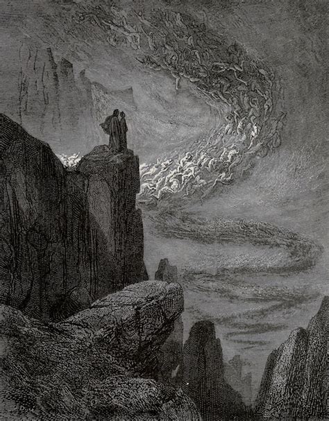 Gustave Dore Hurricane of Souls 1866 - Etsy Canada | Gustave dore ...