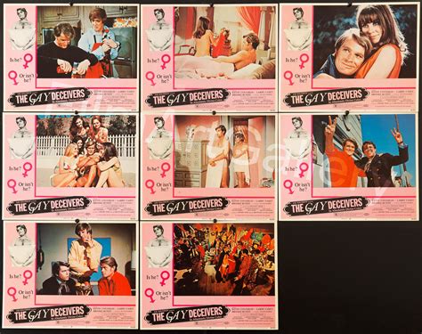 The Gay Deceivers Movie Poster 1968 Lobby Card Set (8-11x14)