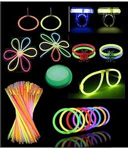 Chocozone Light up Toys 56pc Party Pack Glowsticks Mixed Colors Party ...