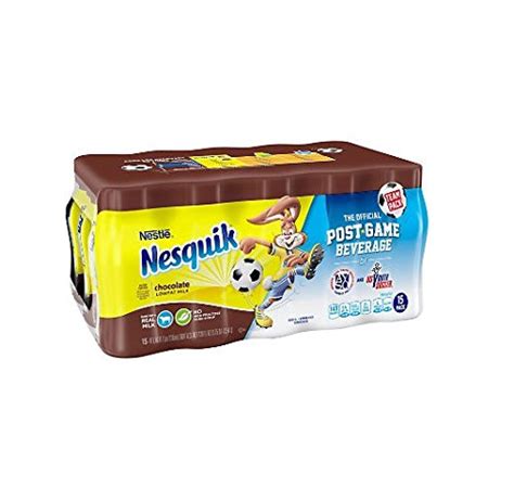 Buy Nestle Nesquik Chocolate Lowfat Milk, 8 fl oz - 10 count Online at ...