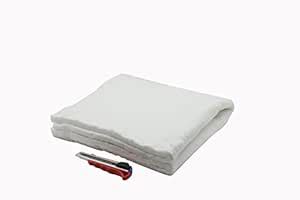 Buy HMFC 1/2" 24" 24" Ceramic Fiber Insulation White Blanket 2400F for ...