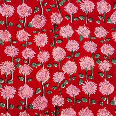 Jaipuri, Mughal , Jaal, Rapid Hand Block Print Cotton Fabrics Online ...