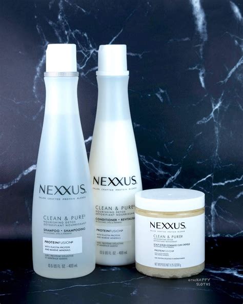 Nexxus | Clean & Pure Shampoo, Conditioner & Scalp Scrub: Review | The Happy Sloths: Beauty ...