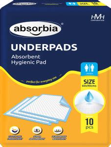 ABSORBIA Large Size Underpads Soft and Super Absorbent 90*60 CM Adult ...