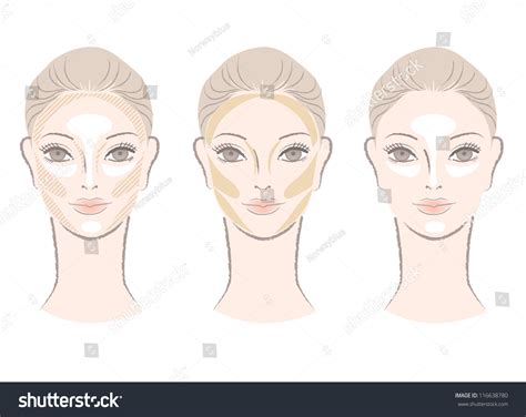 Image result for Makeup Contour Chart