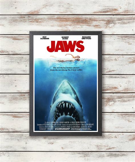 Jaws Movie Poster 1975