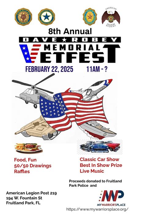 8th Annual Dave Roby Memorial VetFest, John Gella Post 219 Fl ...