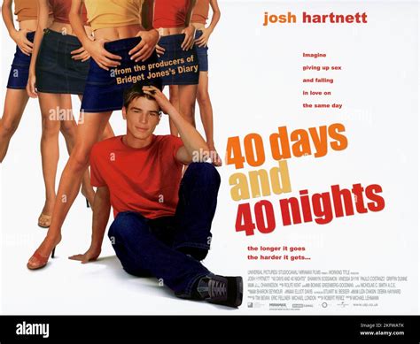 JOSH HARTNETT, 40 DAYS AND 40 NIGHTS, 2002 Stock Photo - Alamy