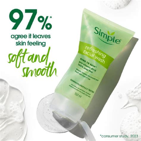 Simple Kind To Skin Refreshing Facial Wash Face Wash - Price in India ...