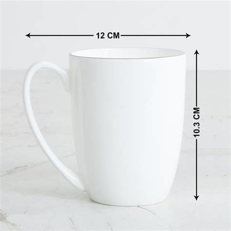 Buy Marshmallow Bone China Mug - 360ml from Home Centre at just INR 399.0