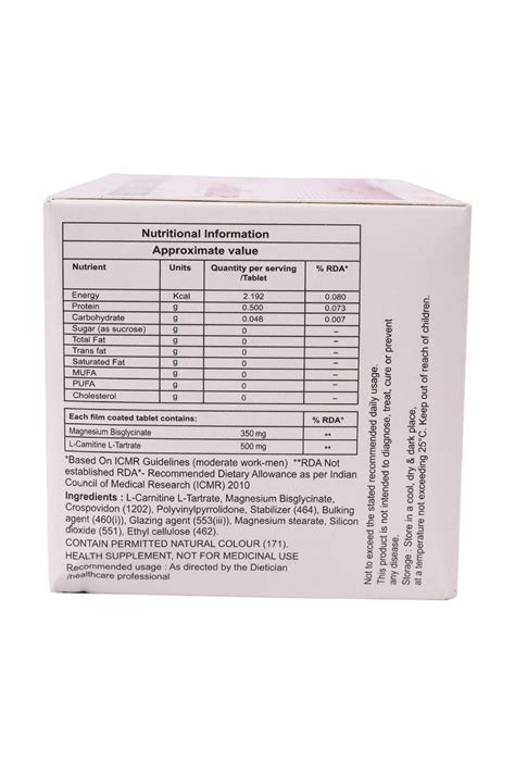 Carniglo-M Tablet 10's Price, Uses, Side Effects, Composition - Apollo ...