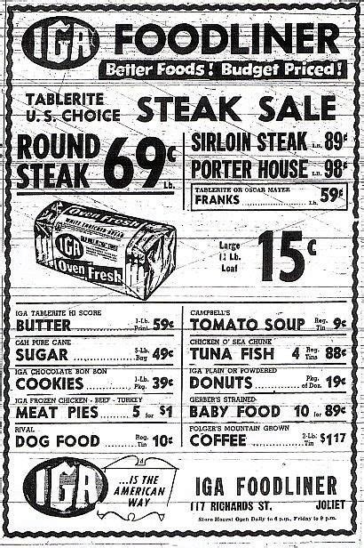 Homeland Grocery Store Sales Ad