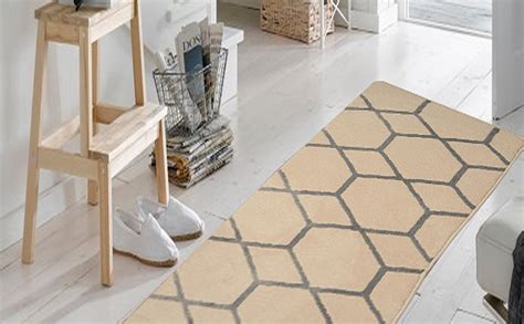 Buy Saral Home Microfiber Anti-Skid Bedside/Kitchen Runner (Blue ...