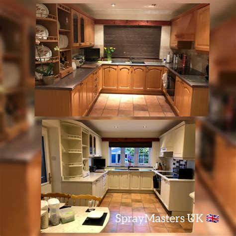 Ridiculously Good Kitchen Cabinet Spraying, Respray Kitchen Spraymasters UK