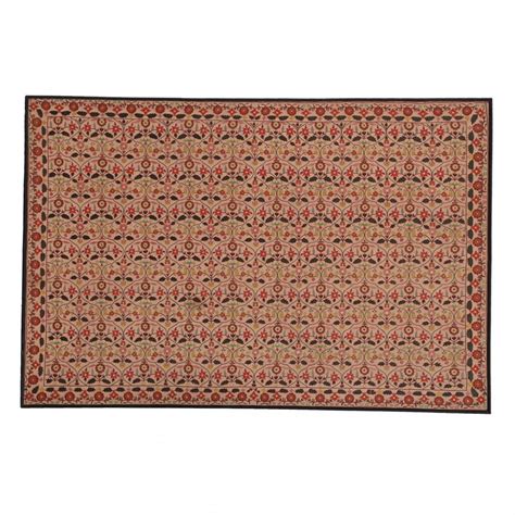 Floral embroidered textile