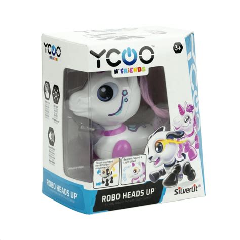 Silverlit Robo Heads Up Unicorn Electronic Robot, Interactive Robot for ...